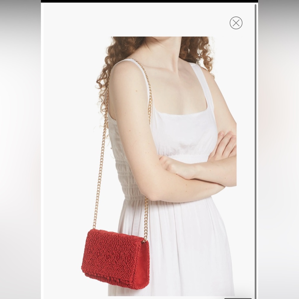 CAMILA MESAR Mini Puerto Escondido Clutch NWT